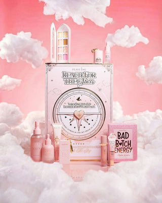 Cosmic Glow Bundle Turkish Delight featuring the Reach For The Stars Set and a Turkish Delight Crystal Bad Bitch Energy Glitter Lip Duo