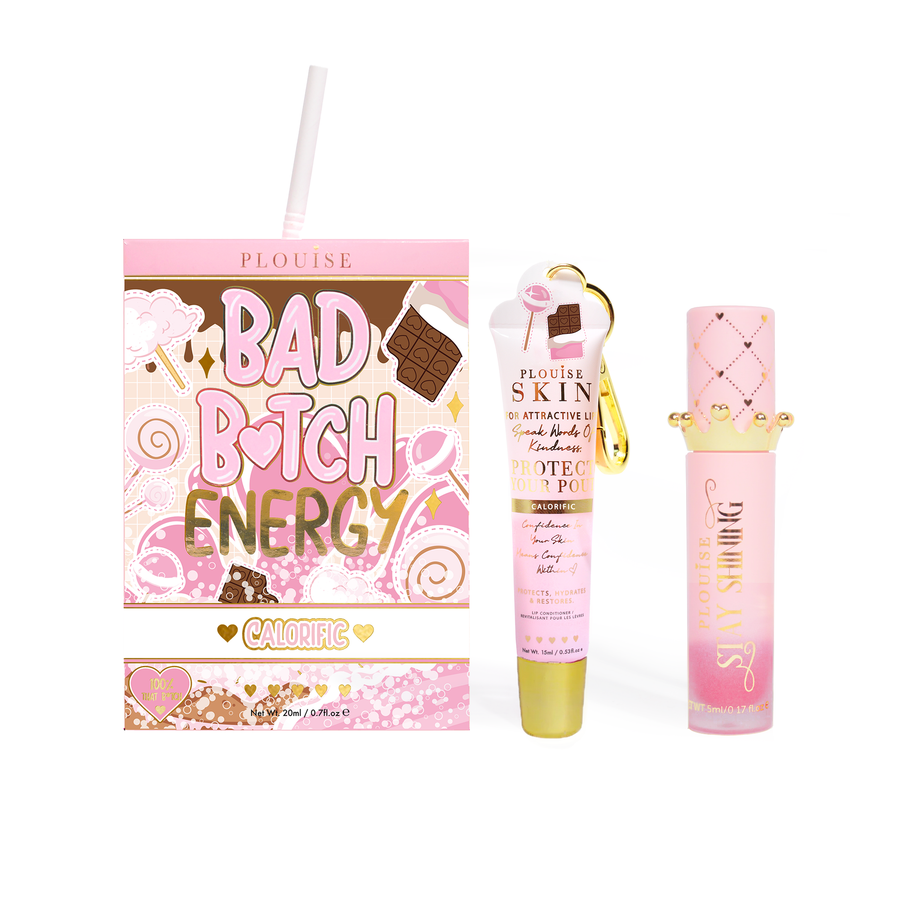 Bad Bitch Energy Lip Conditioner & Lip Oil Duo