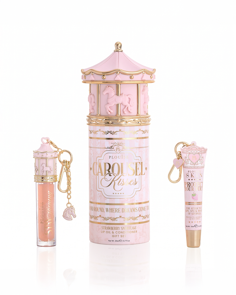 Carousel Kisses Lip Duo & Charm Gift Set