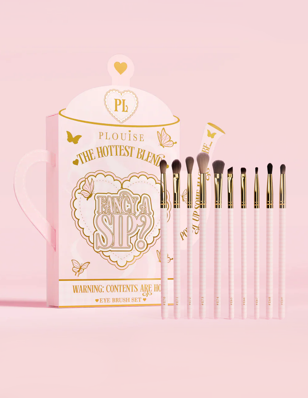 Fancy A Sip 10 件套眼刷套装