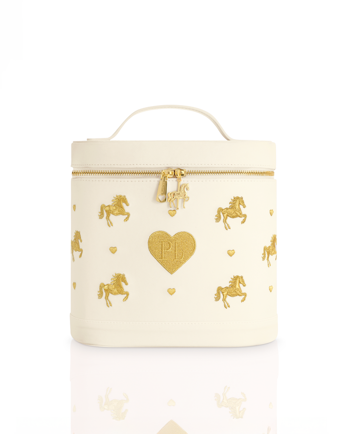 The Carousel Carry 7-Piece Beauty Gift Set - Vanilla Snow Cream