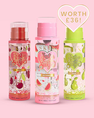 只需轻轻一扫胶束水 - 三重清洁三重奏