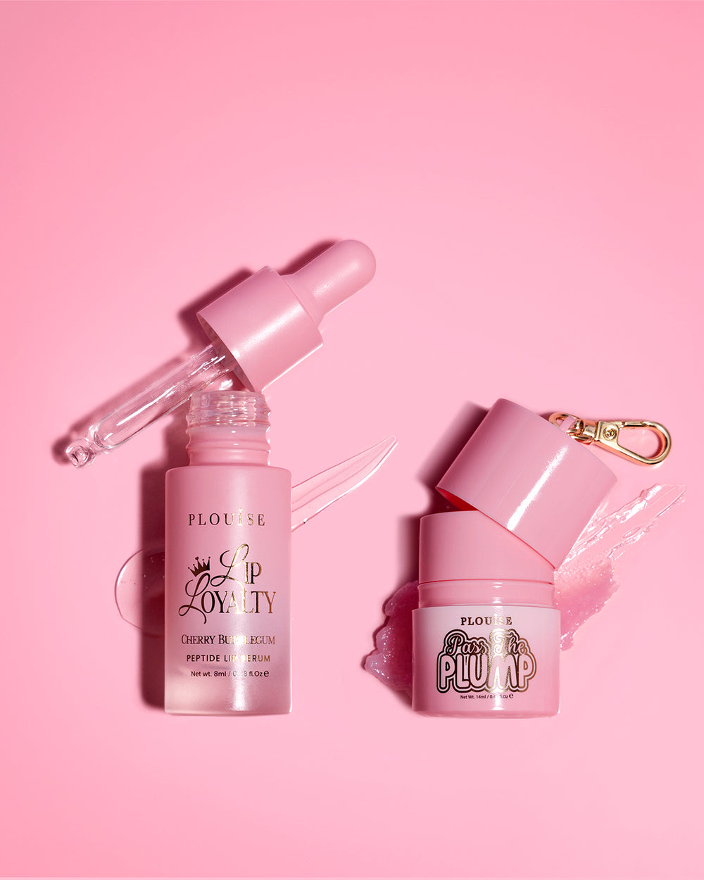 P.Louise Sippin Pretty Lip Duo 含有润唇膏和肽唇部精华素