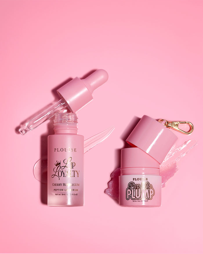 P.Louise Sippin Pretty Lip Duo 含有润唇膏和肽唇部精华素