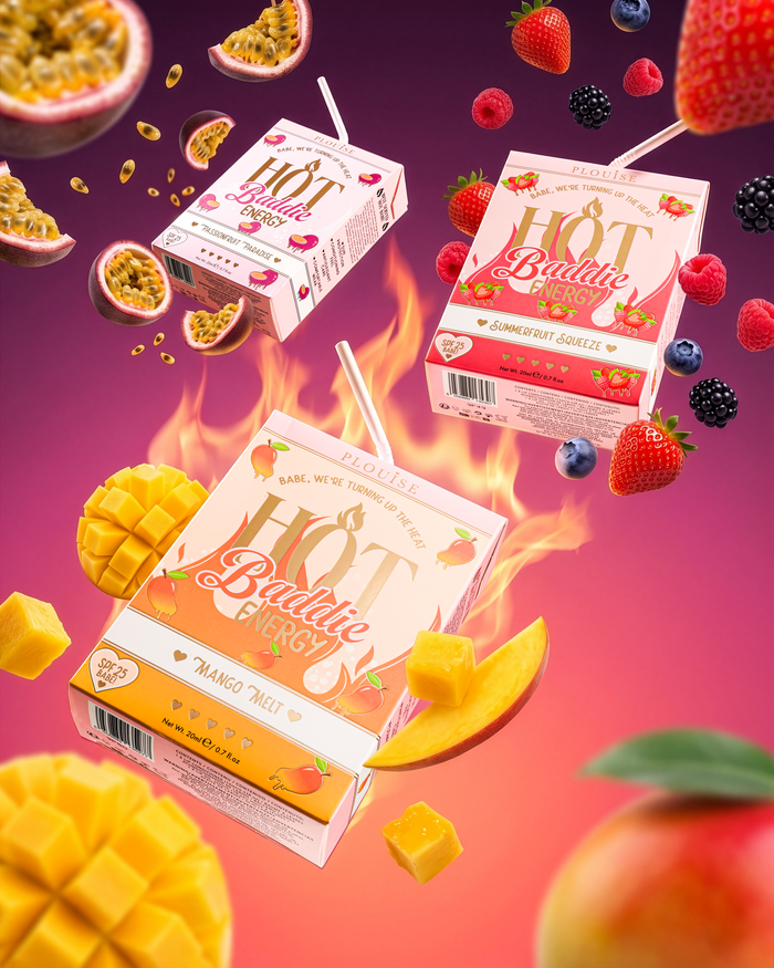 Hot Baddie Energy SPF 唇部护发素和唇油两件套