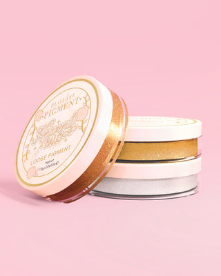 三桶 P.Louise Secret Stardust 散装闪光眼影颜料套装